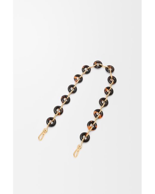 Loewe White Chunky Donut Chain For