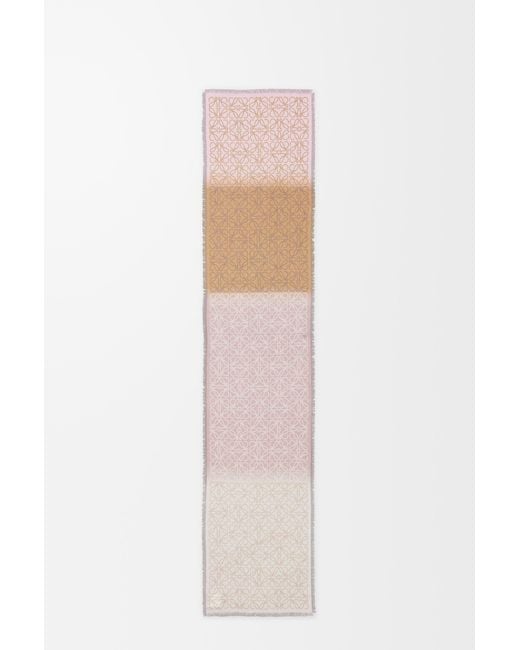 Loewe White Scarf