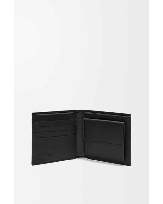 Loewe White Bifold Coin Wallet for men
