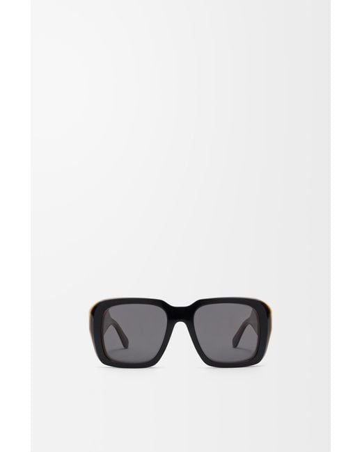 Loewe Black Sierra Square Sunglasses For