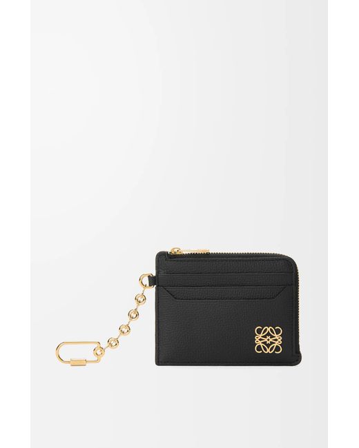 Loewe Black Anagram Square Coin Cardholder