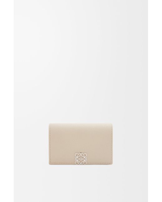 Tarjetero Anagram En Piel De Cuero Mujer Loewe de color White