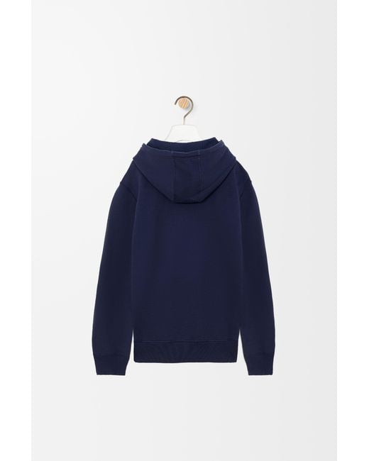 Loewe Blue Hoodie for men
