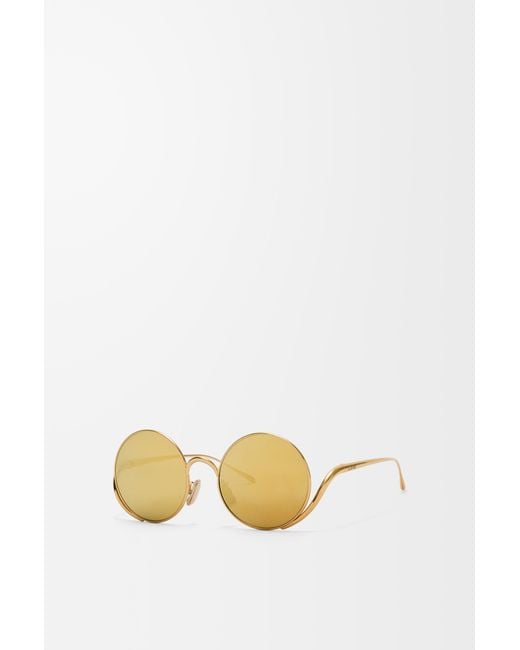 Loewe Metallic Round Island Sunglasses