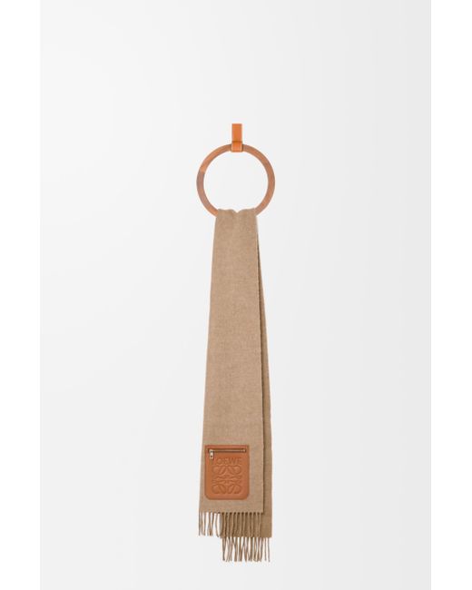 Loewe White Scarf