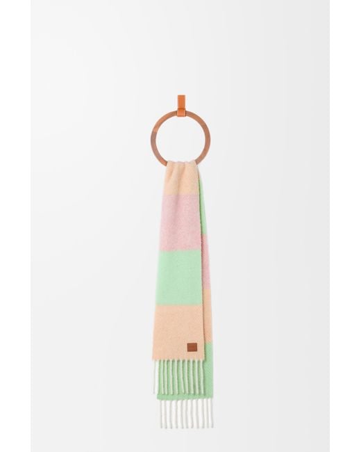 Loewe Green Scarf
