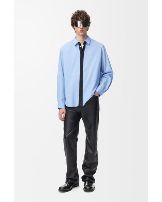 Loewe Blue Shirt for men