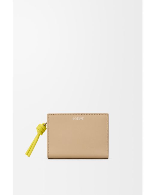 Loewe Natural Knot Compact Wallet