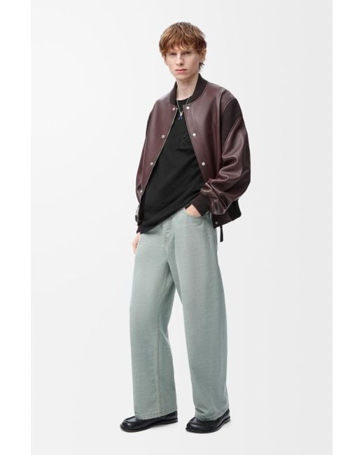 Loewe Black Relaxed Fit T-Shirt for men