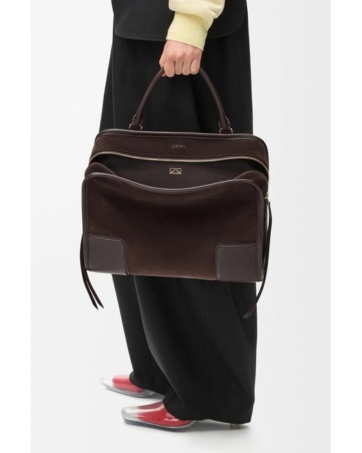 Loewe Brown Large Amazona 180 Bag