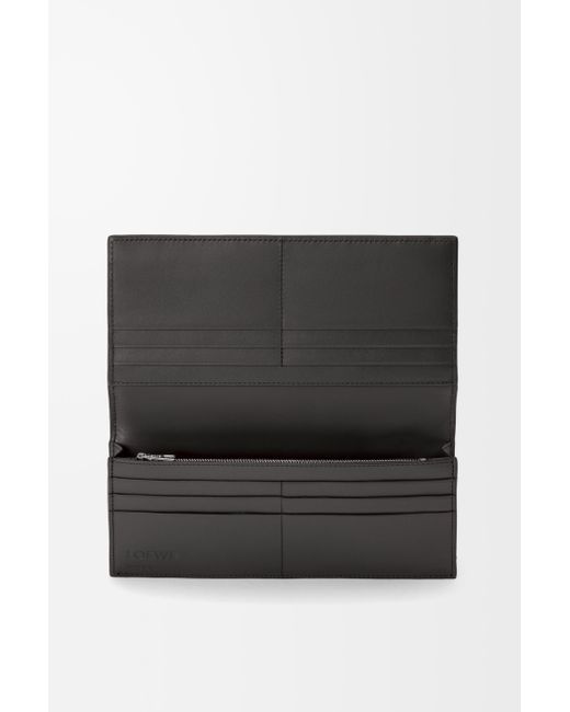 Cartera Horizontal Larga Puzzle En Piel De Cuero Hombre Loewe de hombre de color Gray