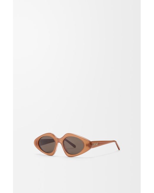 Loewe Multicolor Triangle Slim Sunglasses For