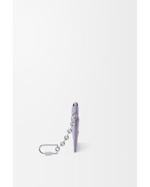 Loewe Purple Anagram Square Coin Cardholder