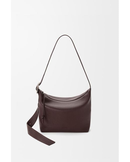 Loewe White Medium Loop Hobo for men