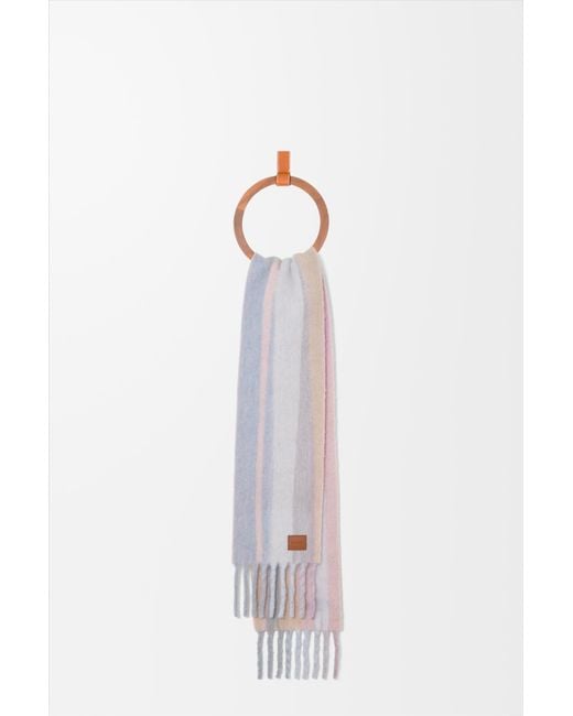 Loewe White Scarf