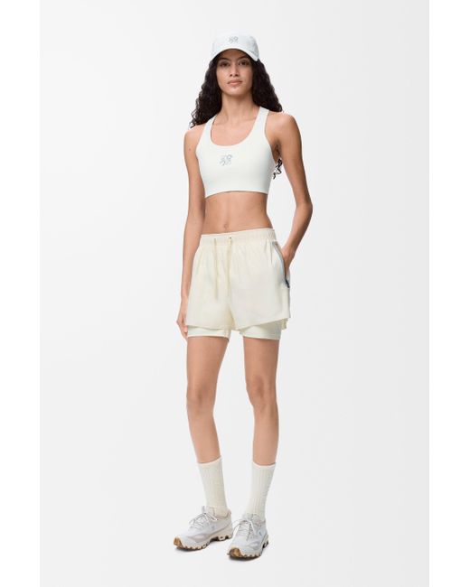 Loewe White Performance Shorts