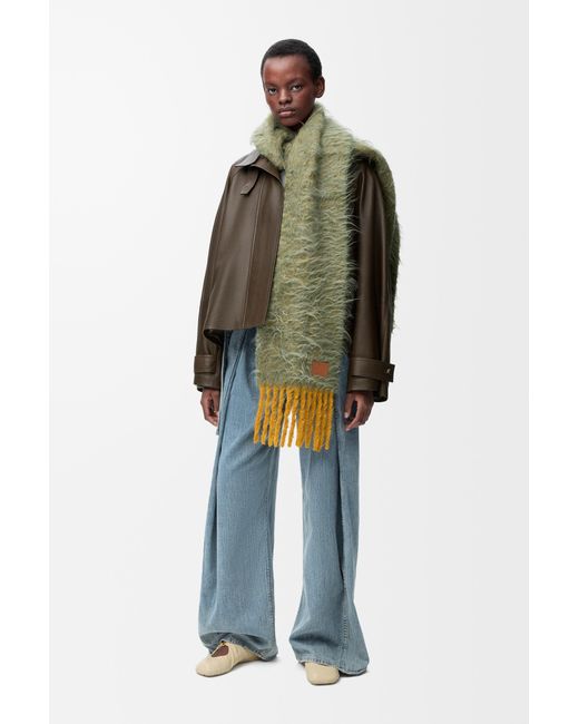 Loewe Brown Short Parka