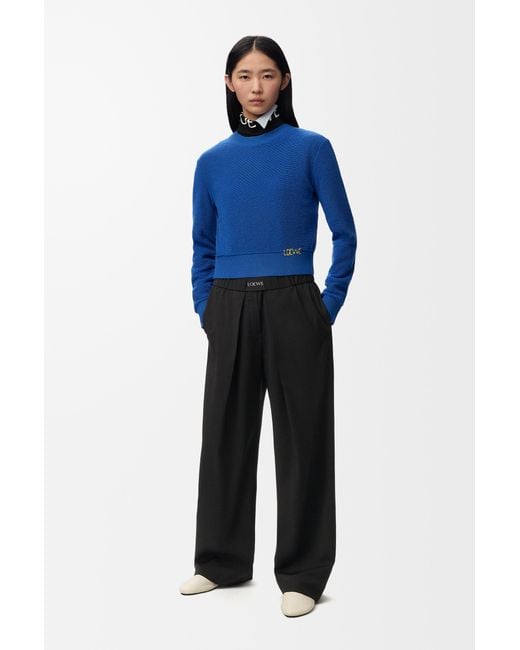 Loewe Black Elasticated Trousers