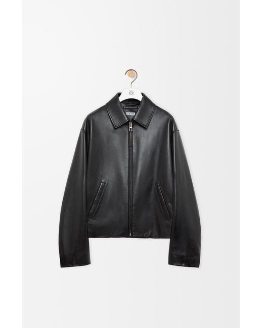 Loewe Black Zip-Up Jacket for men