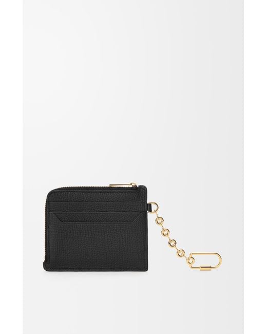Loewe Black Anagram Square Coin Cardholder