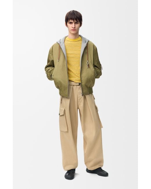 Loewe Natural Cargo Trousers for men