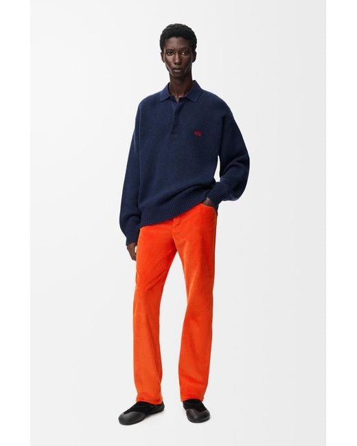 Loewe Red Trousers for men