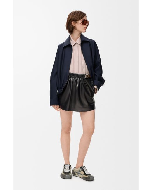 Loewe Black Belted Skirt