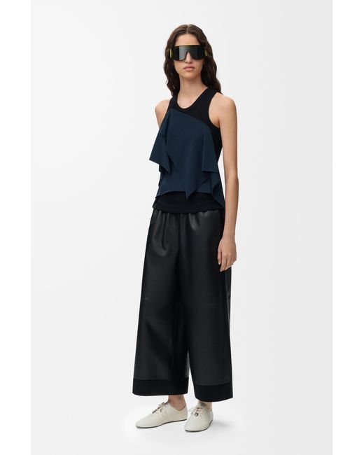Loewe Blue Cropped Trousers