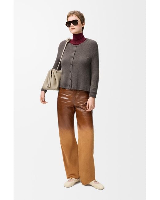Loewe Brown Cardigan