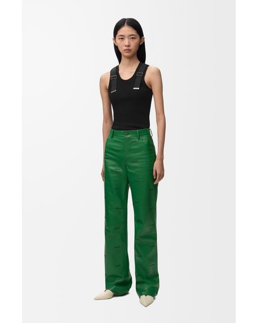 Loewe Black Cotton Tank Top