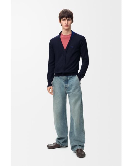 Loewe Blue Cardigan for men