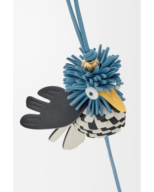 Loewe Blue Hoopoe Bird Charm