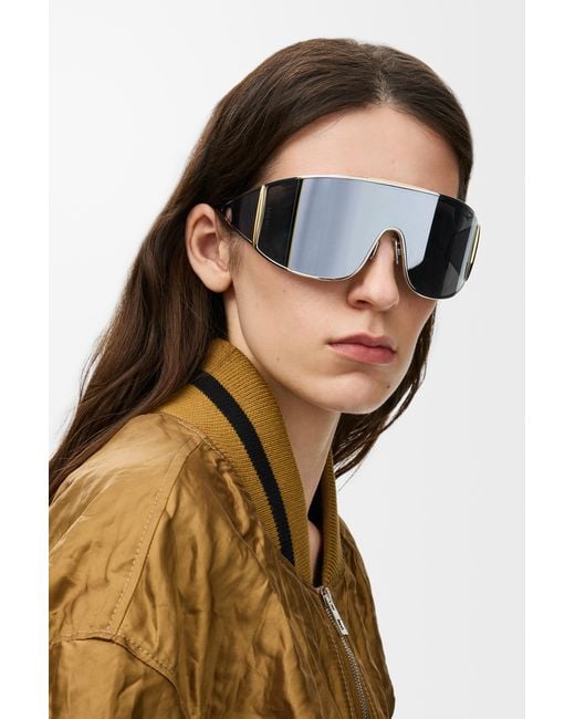 Loewe Blue Speed Shield Sunglasses For