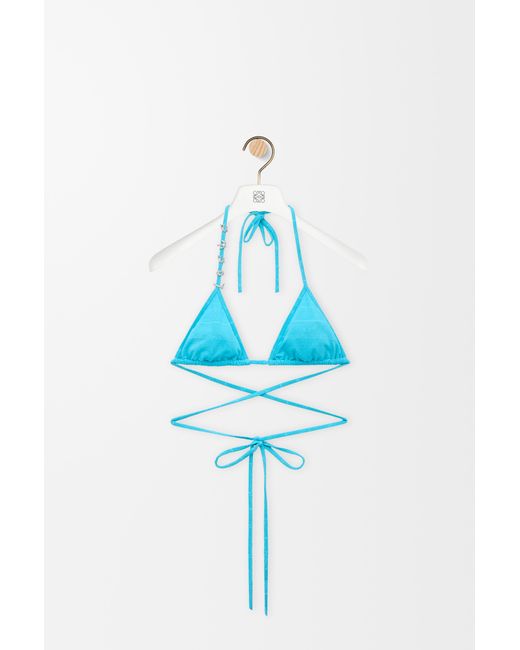 Loewe Blue Bikini Top