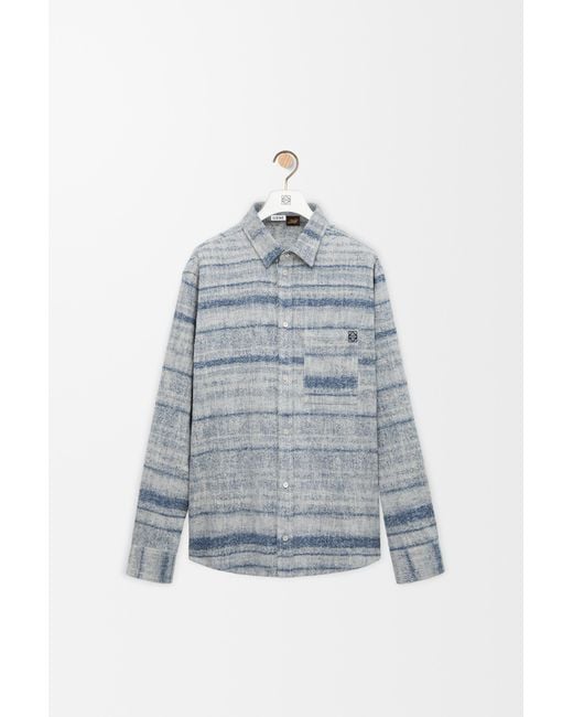 Loewe Blue Shirt for men