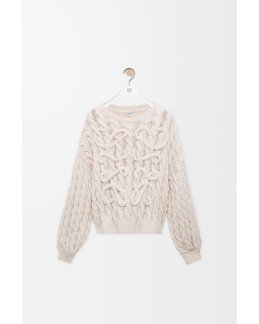 Loewe Natural Anagram Sweater