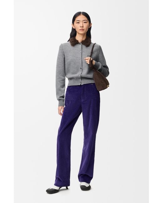 Loewe Gray Cardigan