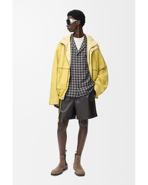 Loewe Gray Short Sleeve Shirt for men