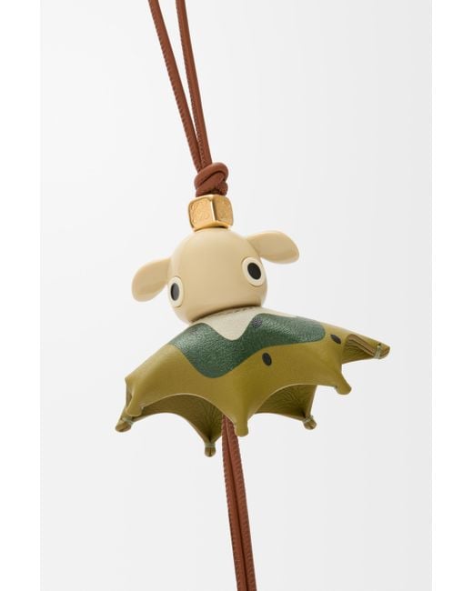 Loewe Metallic Kiwi Puzz Charm For