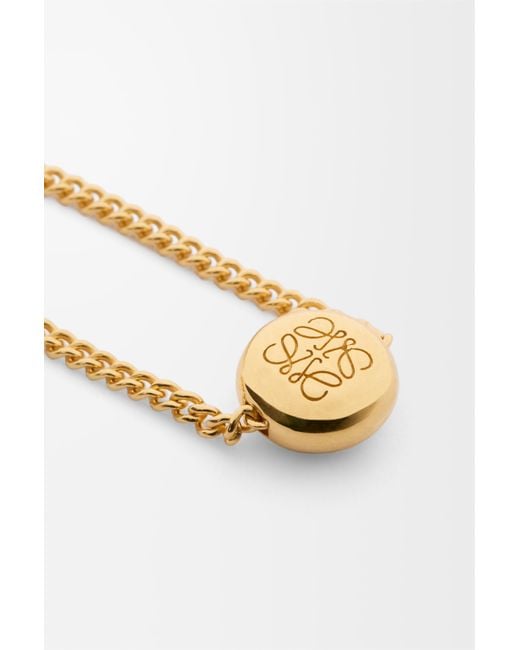 Loewe Metallic Pebble Bracelet For