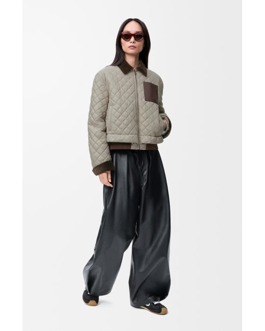 ジャケット LOEWE Short jacket in wool Loewe Short Jacket | Lyst