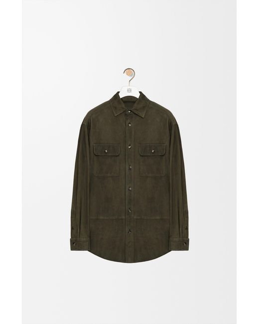 Loewe Green Overshirt for men