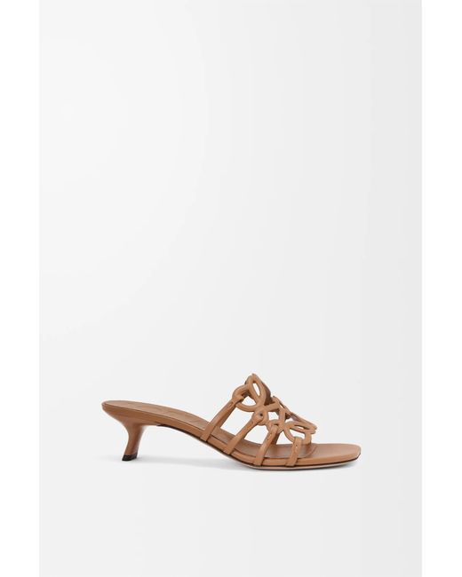 Loewe White Petal Anagram Slide