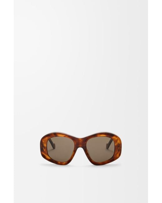Gafas De Sol Beveled Pentagon Mujer Loewe de color Multicolor