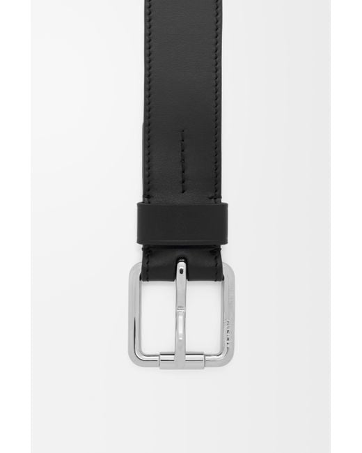 Loewe White Roller Curve 3.5Cm Belt for men