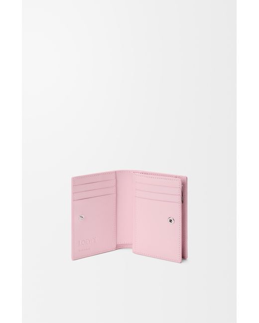 Loewe Pink Anagram Compact Wallet