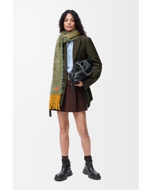 Loewe Green Draped Jacket