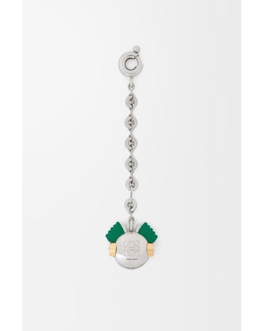 Llavero Knight Cat Mujer Loewe de color White