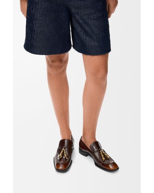 Loewe White Edge Loafer