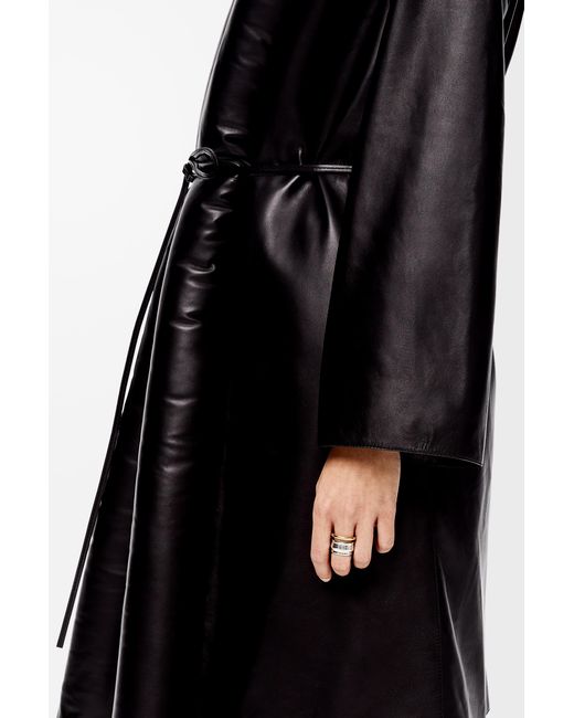 Loewe White Nappa Knot Ring